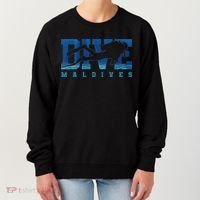 Maldives Diver Souvenir Gift Women's Sweatshirt thumb 0