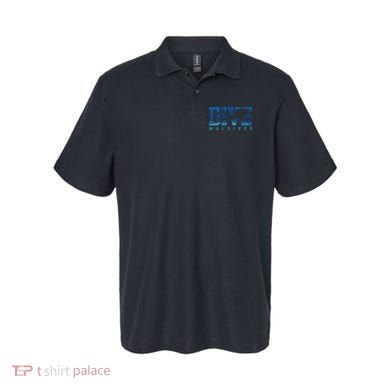 Maldives Diver Souvenir Gift Polo