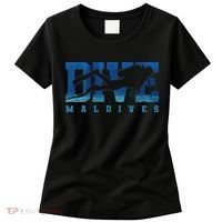 Maldives Diver Souvenir Gift Women's T-Shirt thumb 0