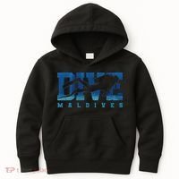 Maldives Diver Souvenir Gift Kids Hoodie thumb 0