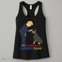 My Doberman Supports Trump Gift Doberman Pinscher Women's Tank Top thumb 3