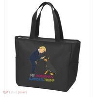 My Doberman Supports Trump Gift Doberman Pinscher Tote Bag thumb 3