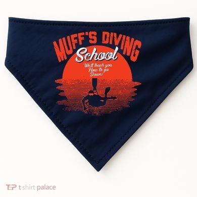 Muffs Diving School USA-Made Doggie Bandana