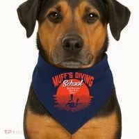 Muffs Diving School USA-Made Doggie Bandana thumb 1