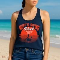 Muffs Diving School Women's Tank Top thumb 2