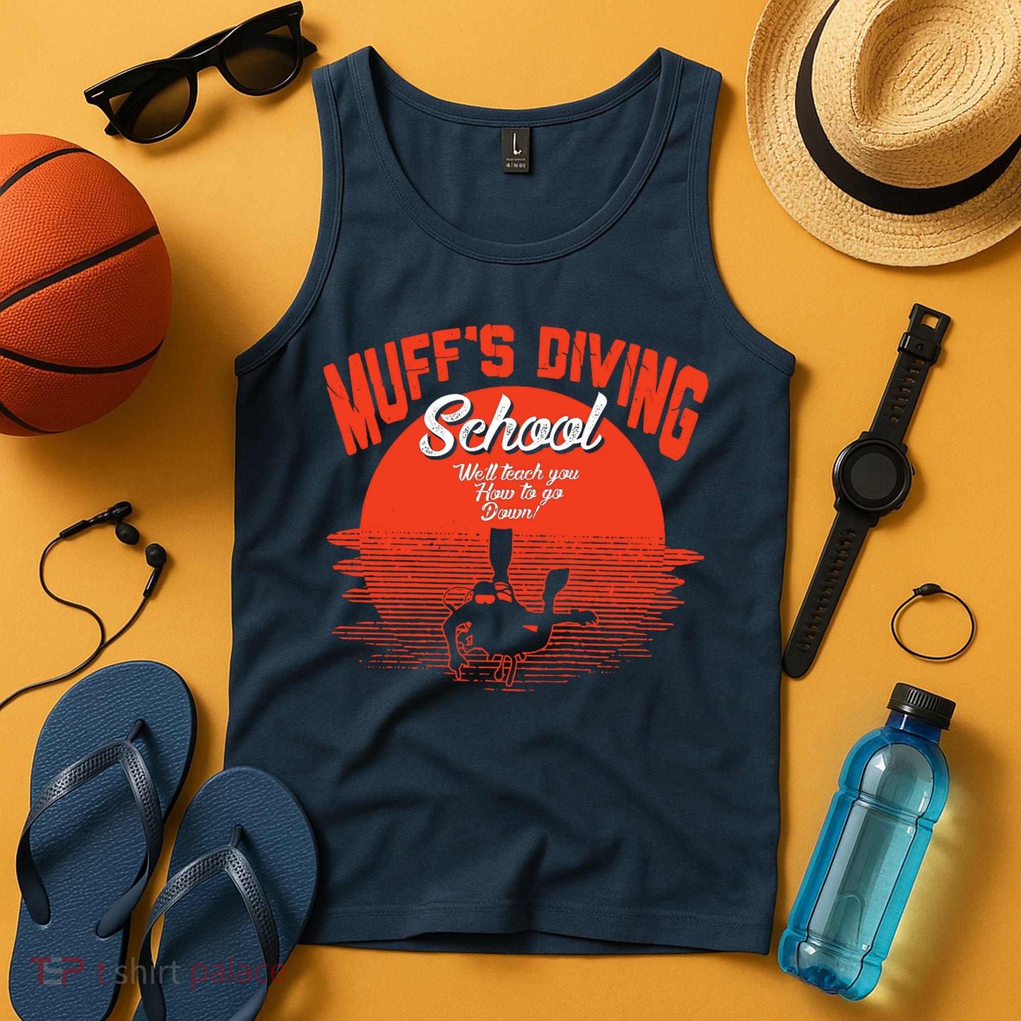 Muffs Diving School Tank Top