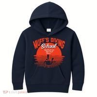 Muffs Diving School Kids Hoodie thumb 0