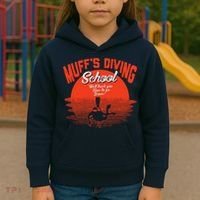 Muffs Diving School Kids Hoodie thumb 3