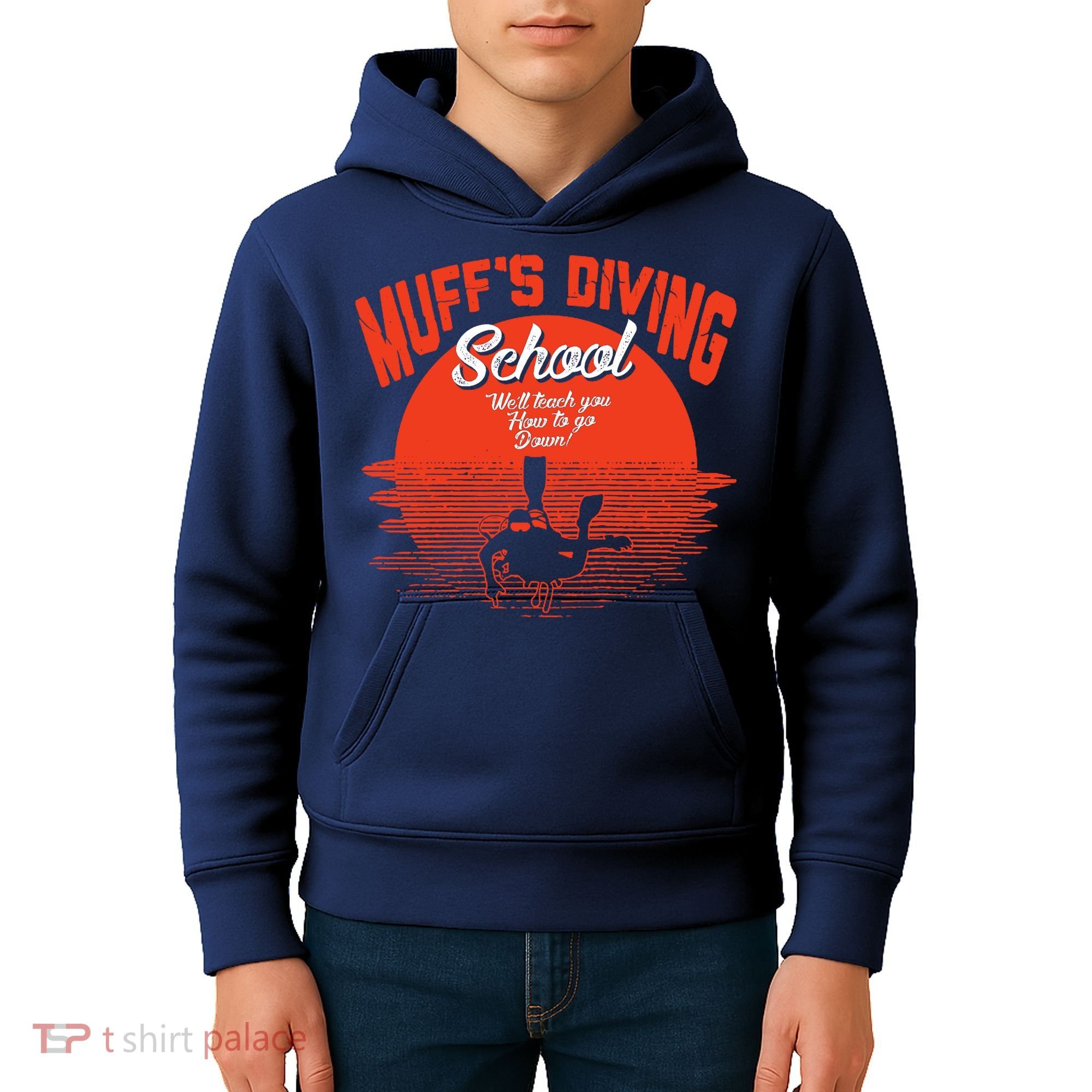 Muffs Diving School Kids Hoodie