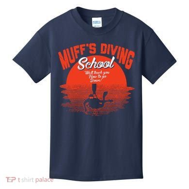 Muffs Diving School Kids T-Shirt