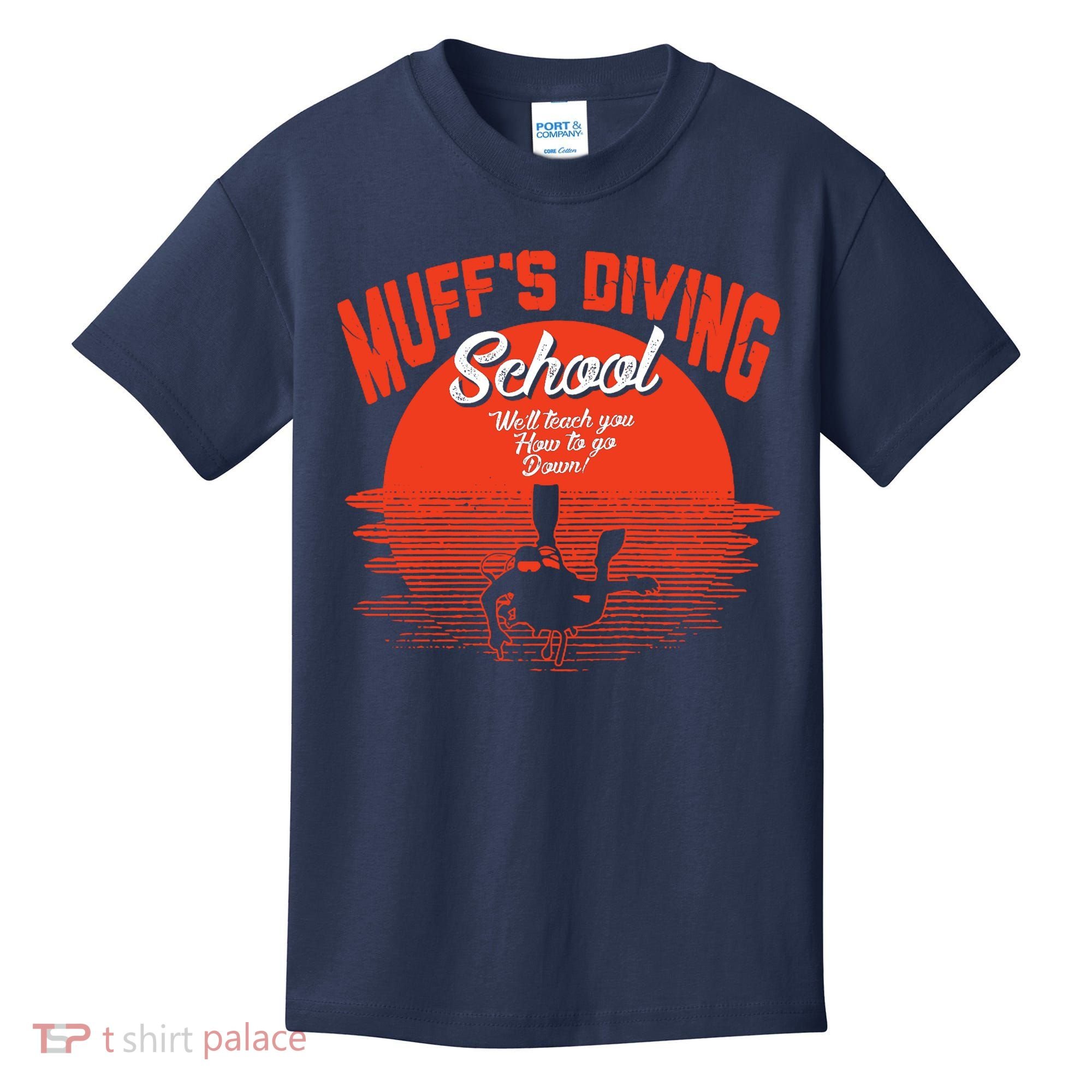 Muffs Diving School Kids T-Shirt