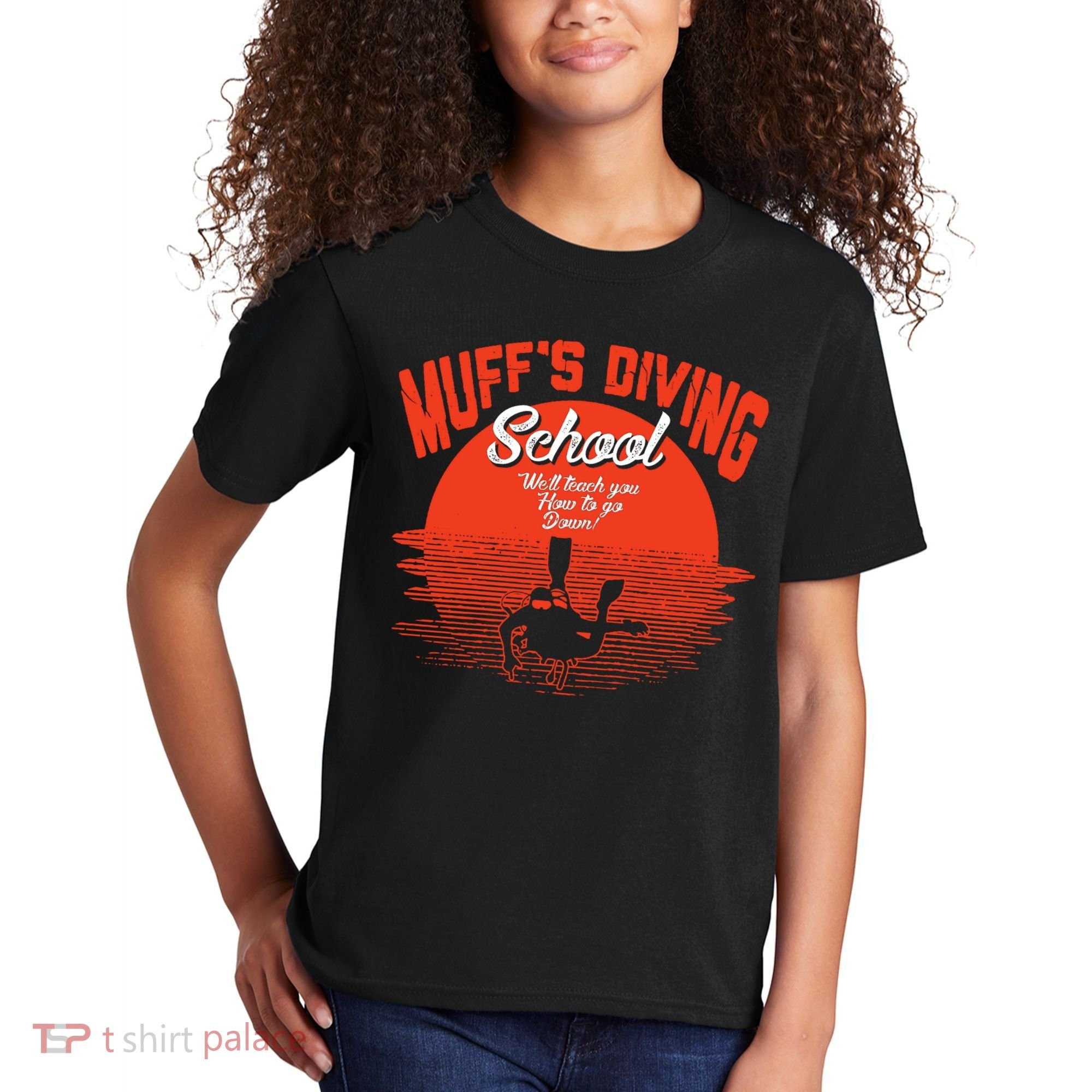 Muffs Diving School Kids T-Shirt