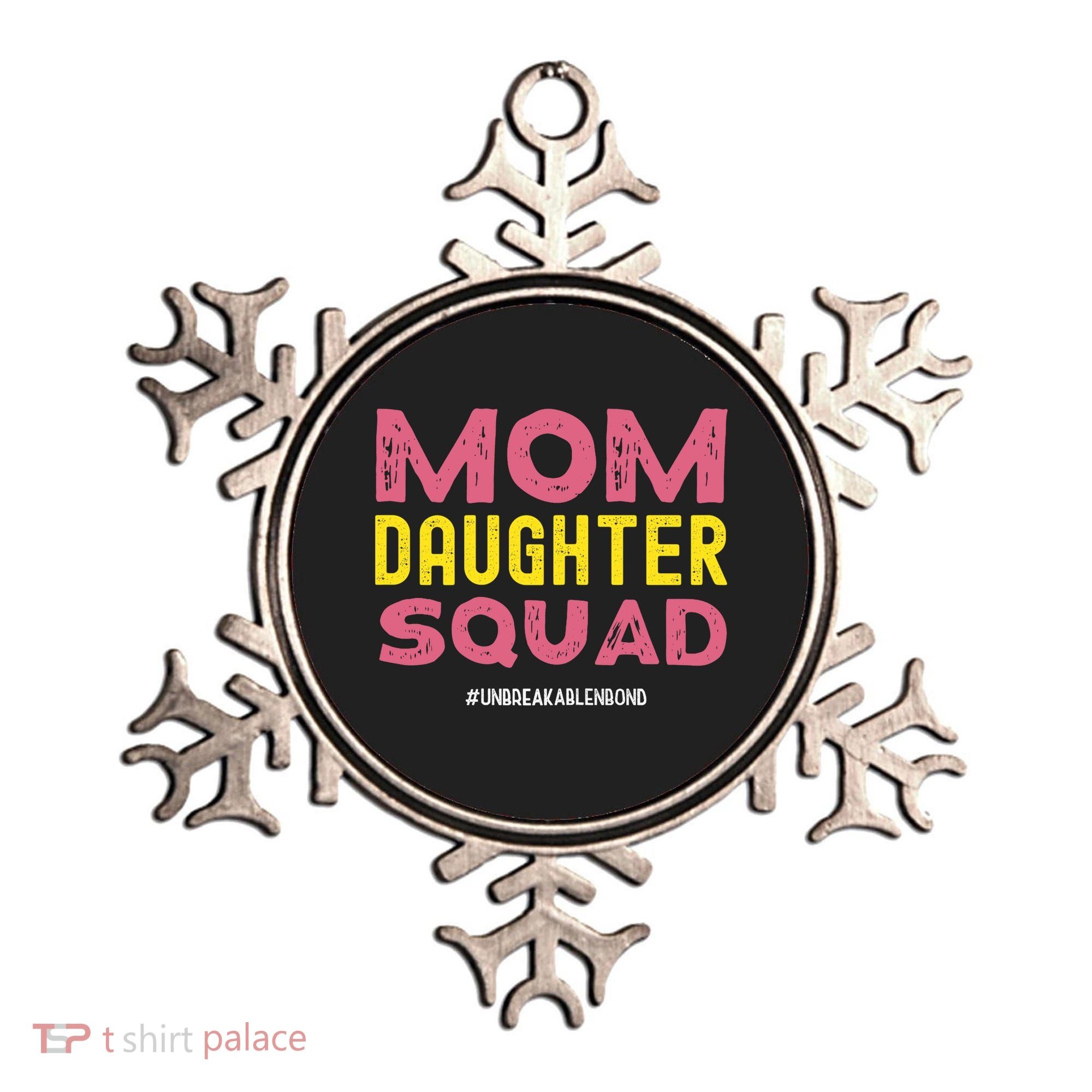 Mom Daughter Squad From Daughter To Mom Mothers Day Ornament