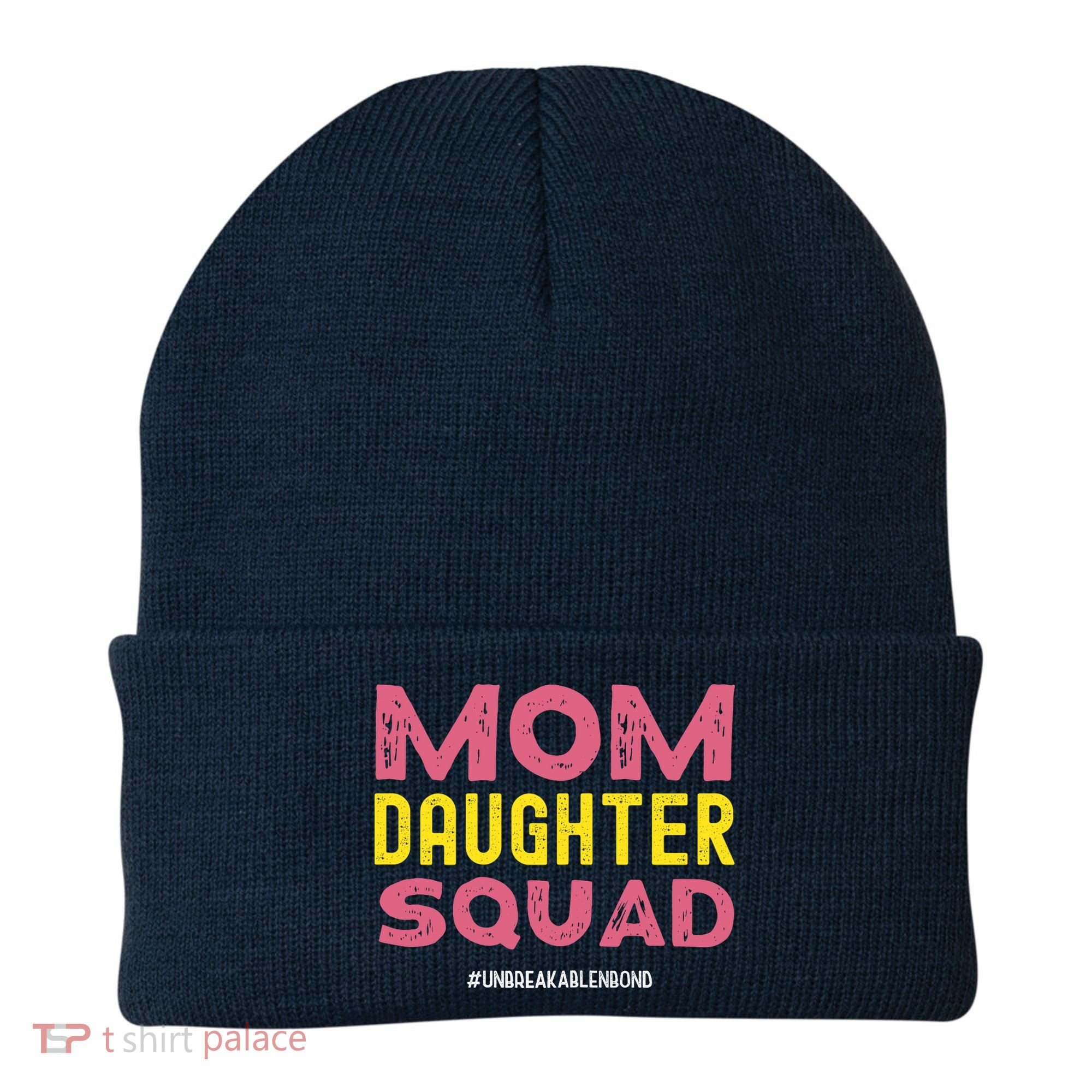 Mom Daughter Squad From Daughter To Mom Mothers Day Beanie