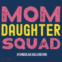 Mom Daughter Squad From Daughter To Mom Mothers Day Polo thumb 2