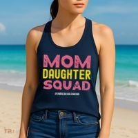 Mom Daughter Squad From Daughter To Mom Mothers Day Women's Tank Top thumb 2