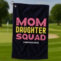 Mom Daughter Squad From Daughter To Mom Mothers Day Golf Towel thumb 1