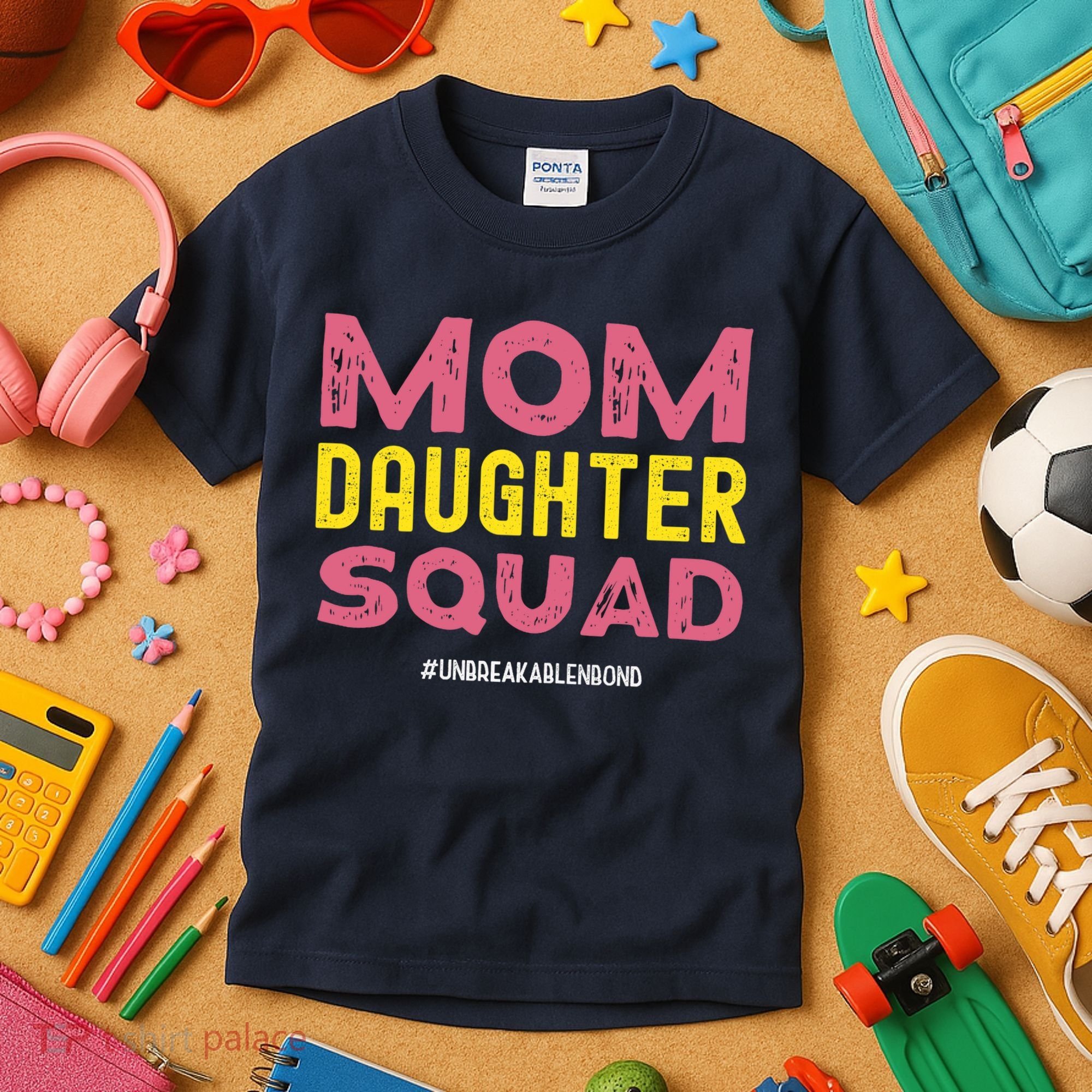 Mom Daughter Squad From Daughter To Mom Mothers Day Kids T-Shirt