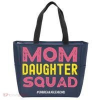 Mom Daughter Squad From Daughter To Mom Mothers Day Tote Bag thumb 0