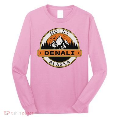 Mount Denali Souvenir Mt. Denali Long Sleeve Shirt