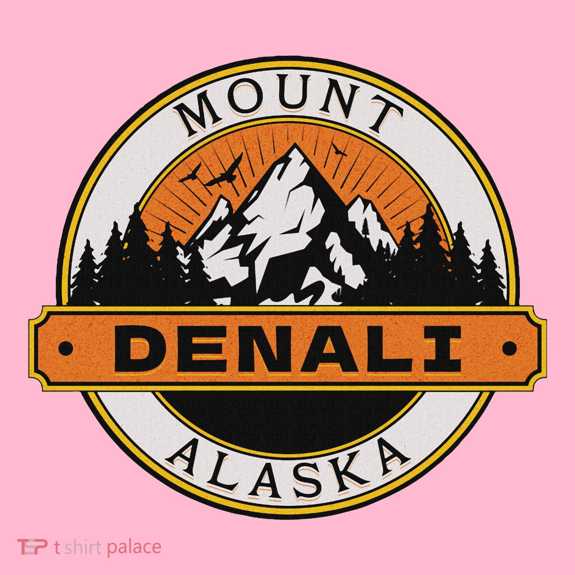 Mount Denali Souvenir Mt. Denali Long Sleeve Shirt