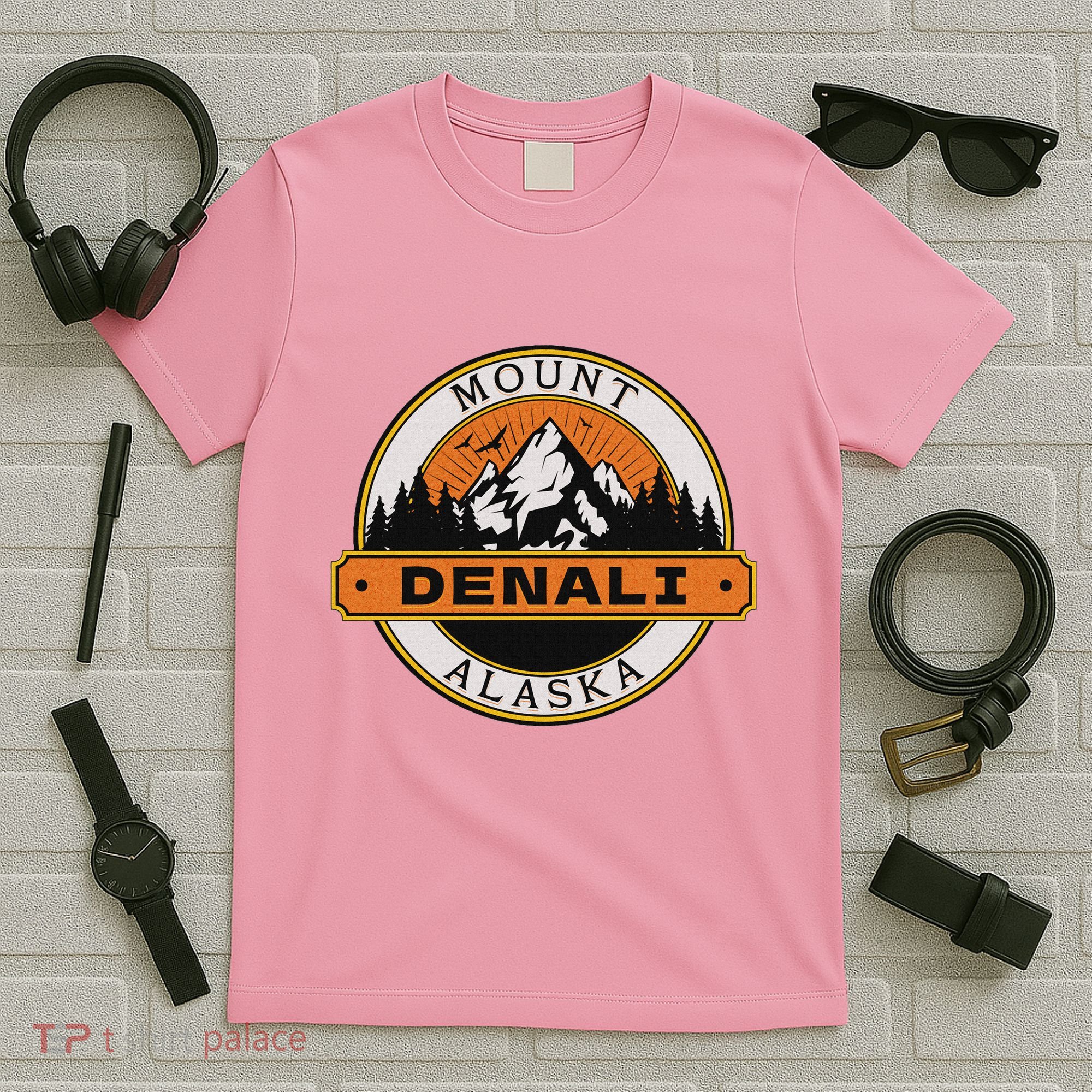 Mount Denali Souvenir Mt. Denali T-Shirt