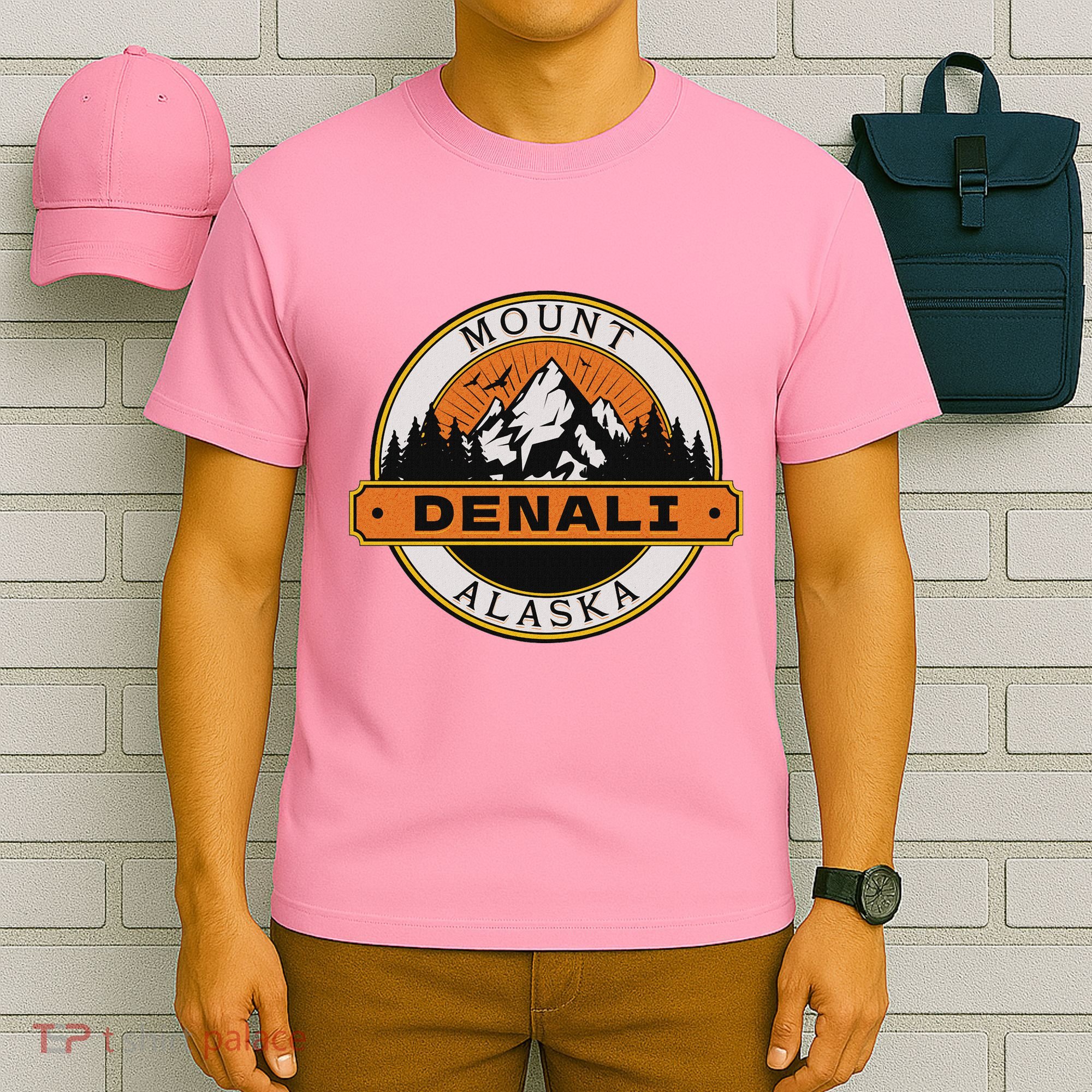 Mount Denali Souvenir Mt. Denali T-Shirt
