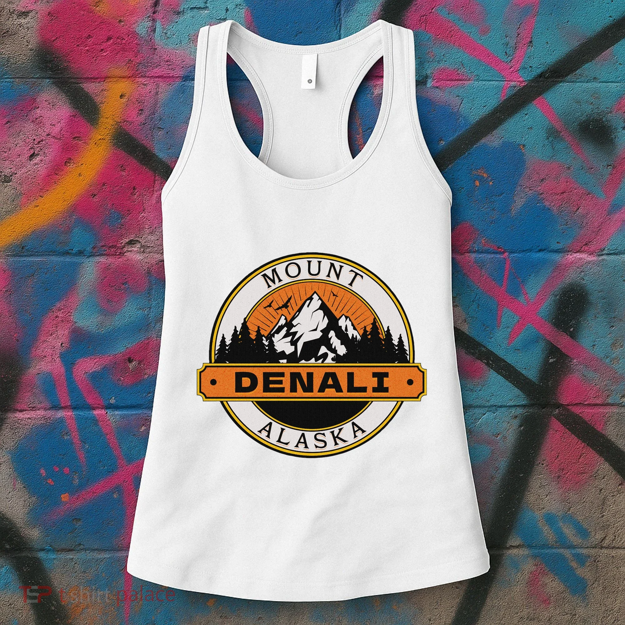 Mount Denali Souvenir Mt. Denali Women's Tank Top