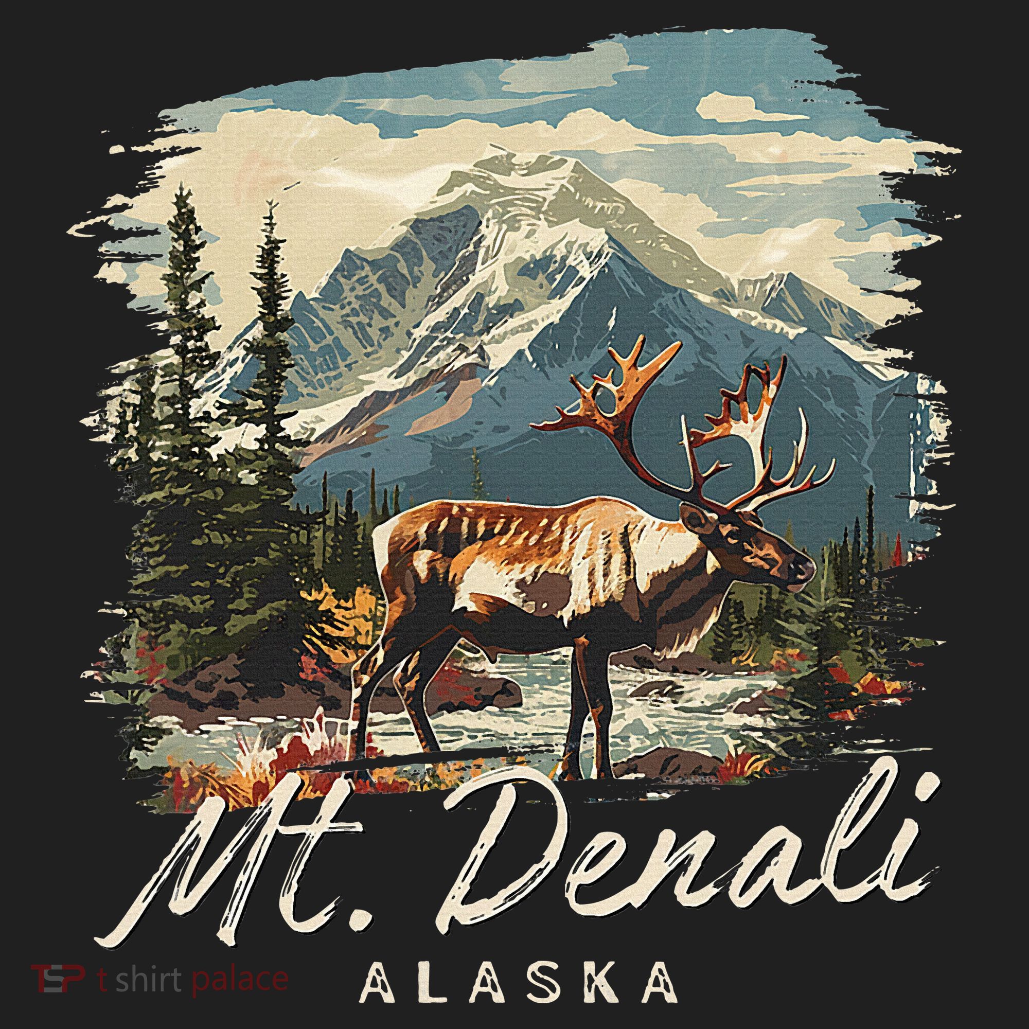 Mount Denali Souvenir Mt. Denali Women's Sweatshirt