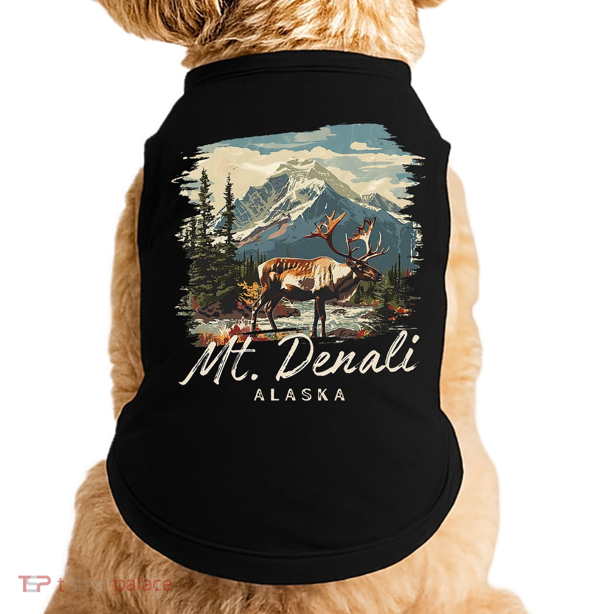 Mount Denali Souvenir Mt. Denali Doggie Tank