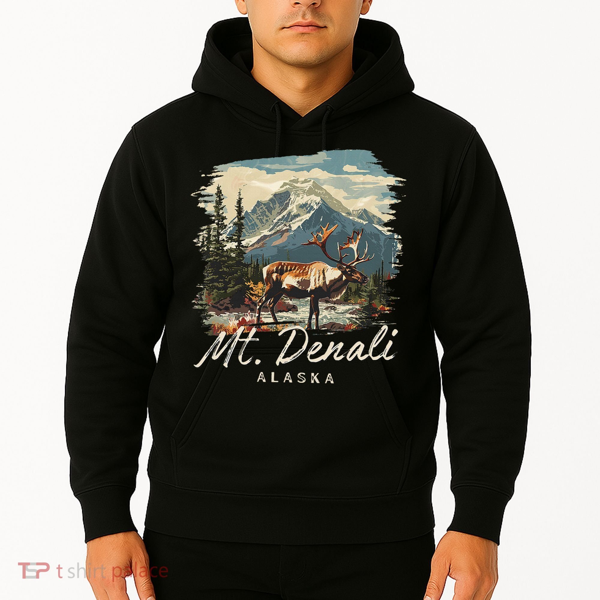 Mount Denali Souvenir Mt. Denali Hoodie