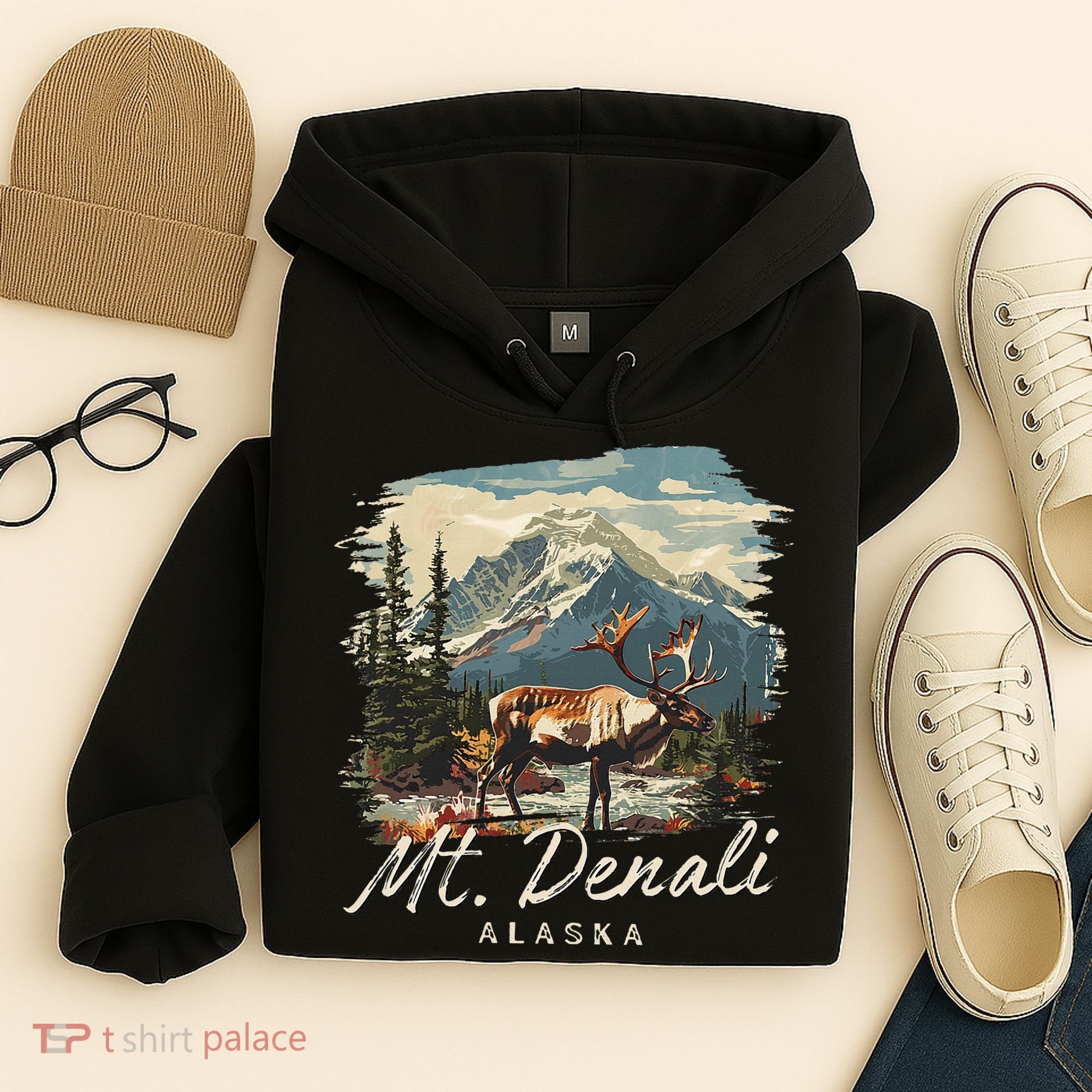 Mount Denali Souvenir Mt. Denali Hoodie