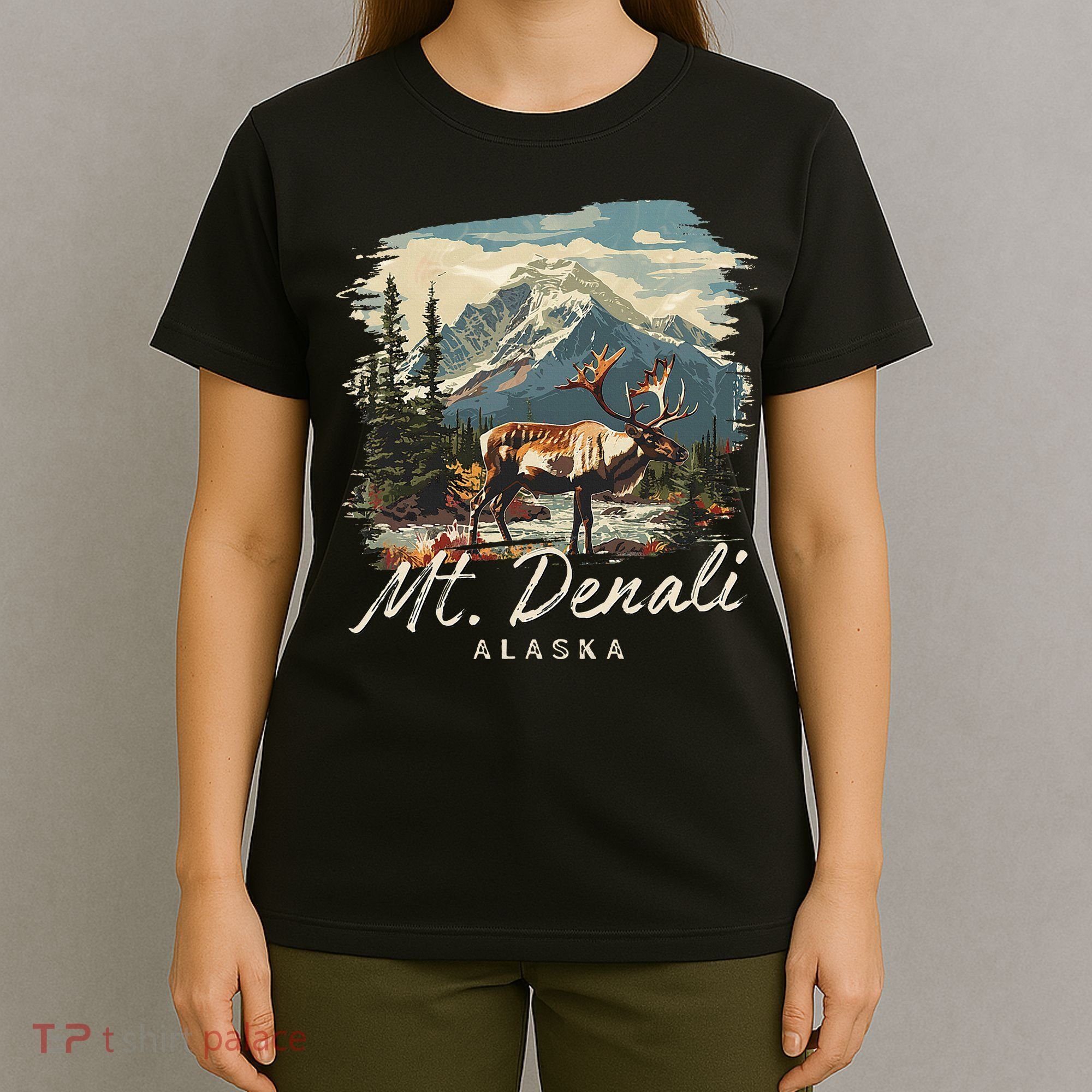 Mount Denali Souvenir Mt. Denali T-Shirt
