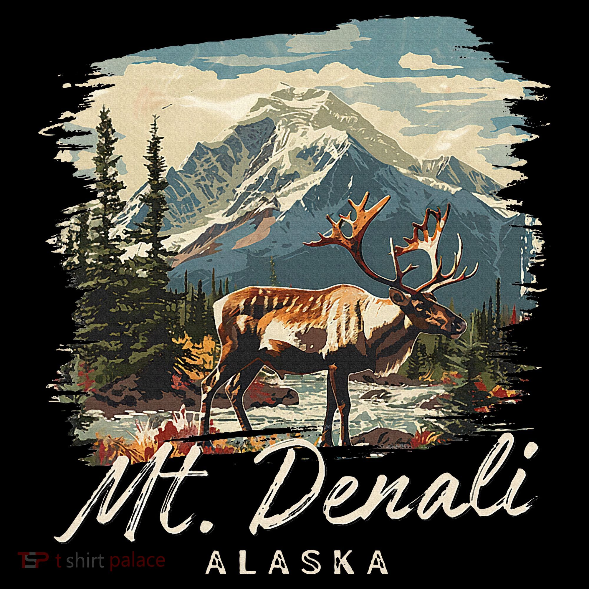 Mount Denali Souvenir Mt. Denali Bucket Hat