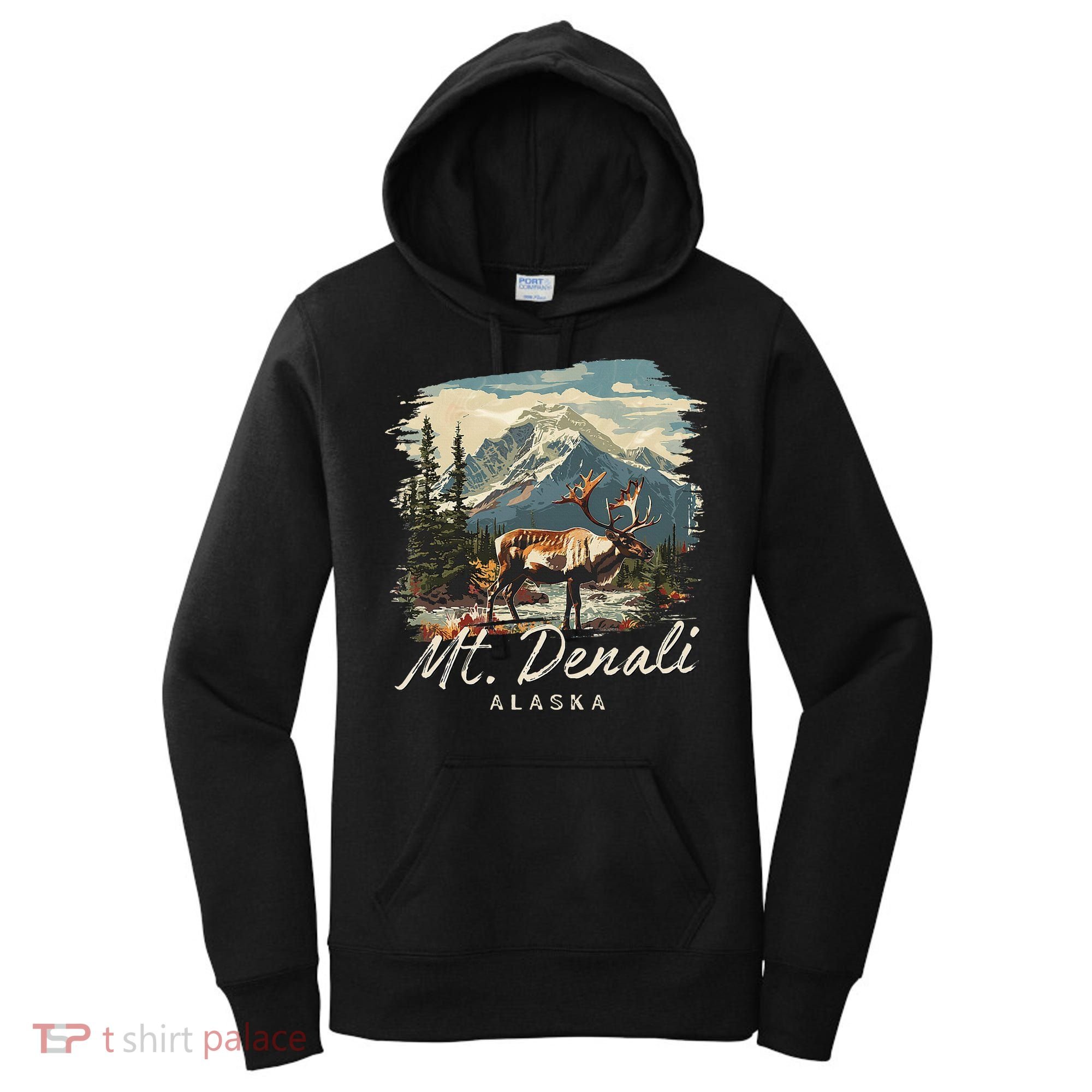 Mount Denali Souvenir Mt. Denali Women's Hoodie