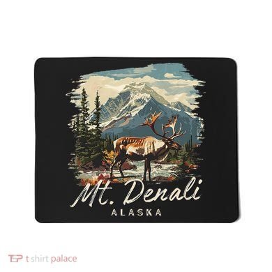 Mount Denali Souvenir Mt. Denali Mousepad