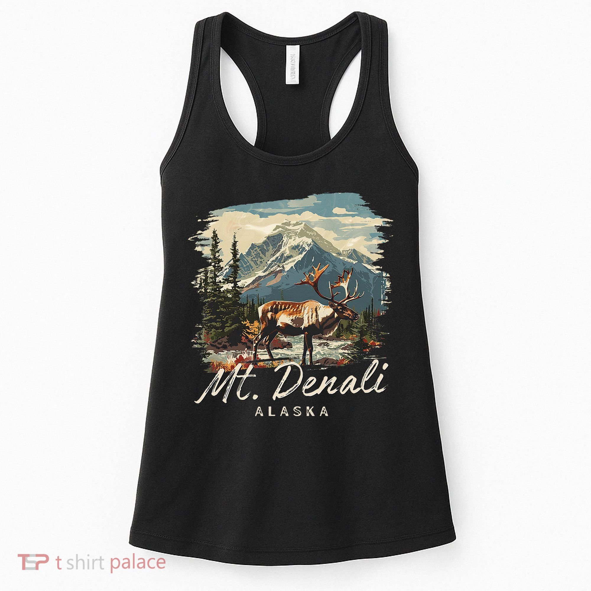 Mount Denali Souvenir Mt. Denali Women's Tank Top