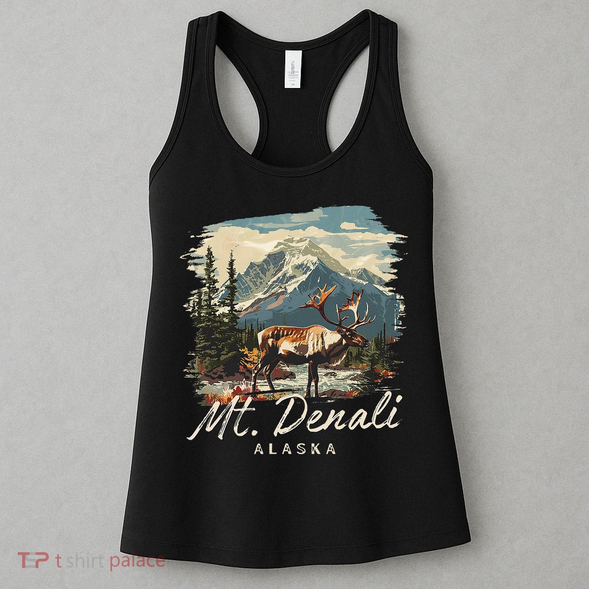 Mount Denali Souvenir Mt. Denali Women's Tank Top