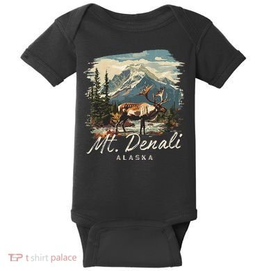 Mount Denali Souvenir Mt. Denali Baby Bodysuit