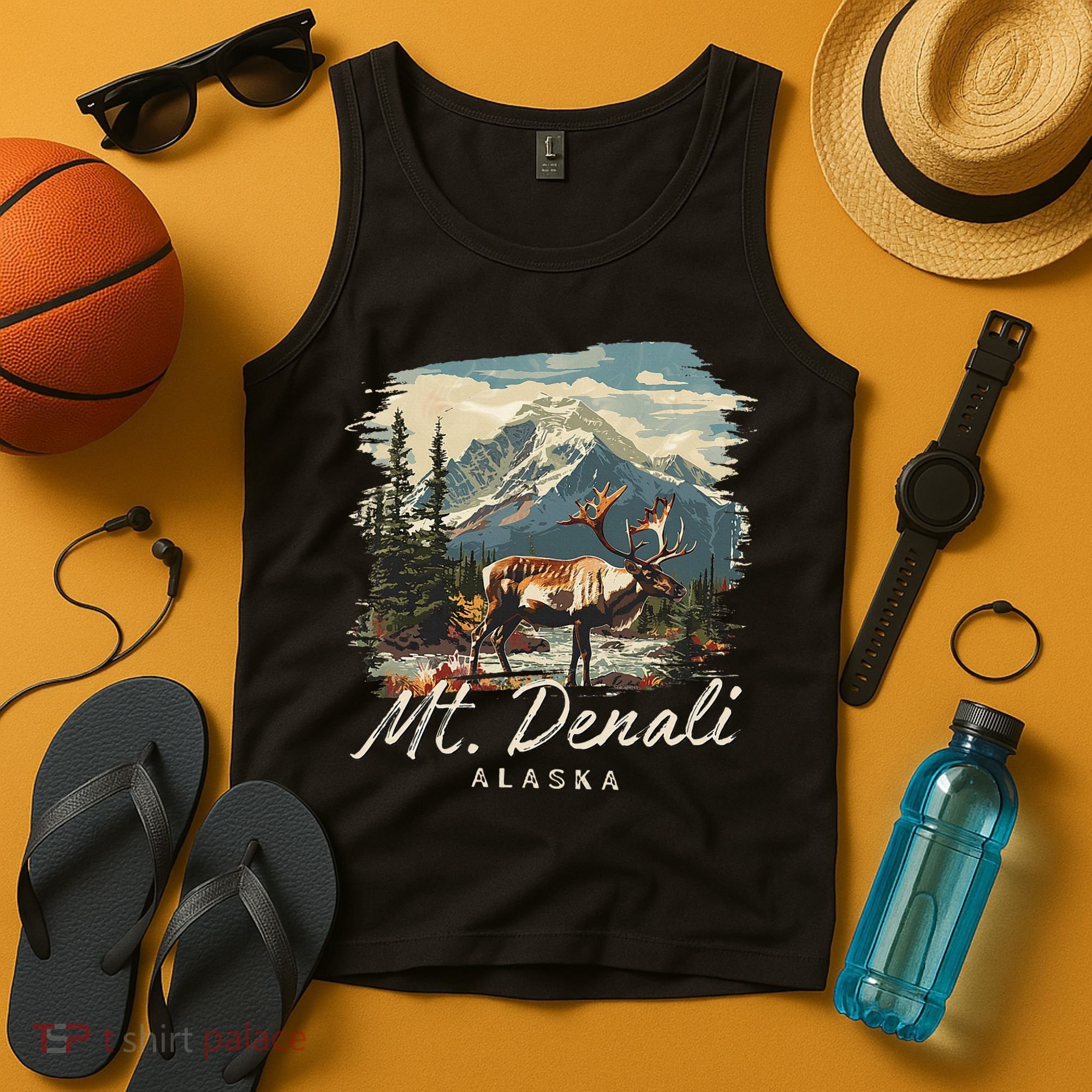 Mount Denali Souvenir Mt. Denali Tank Top