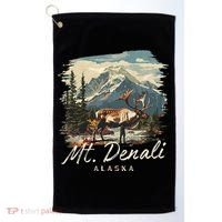 Mount Denali Souvenir Mt. Denali Golf Towel thumb 0