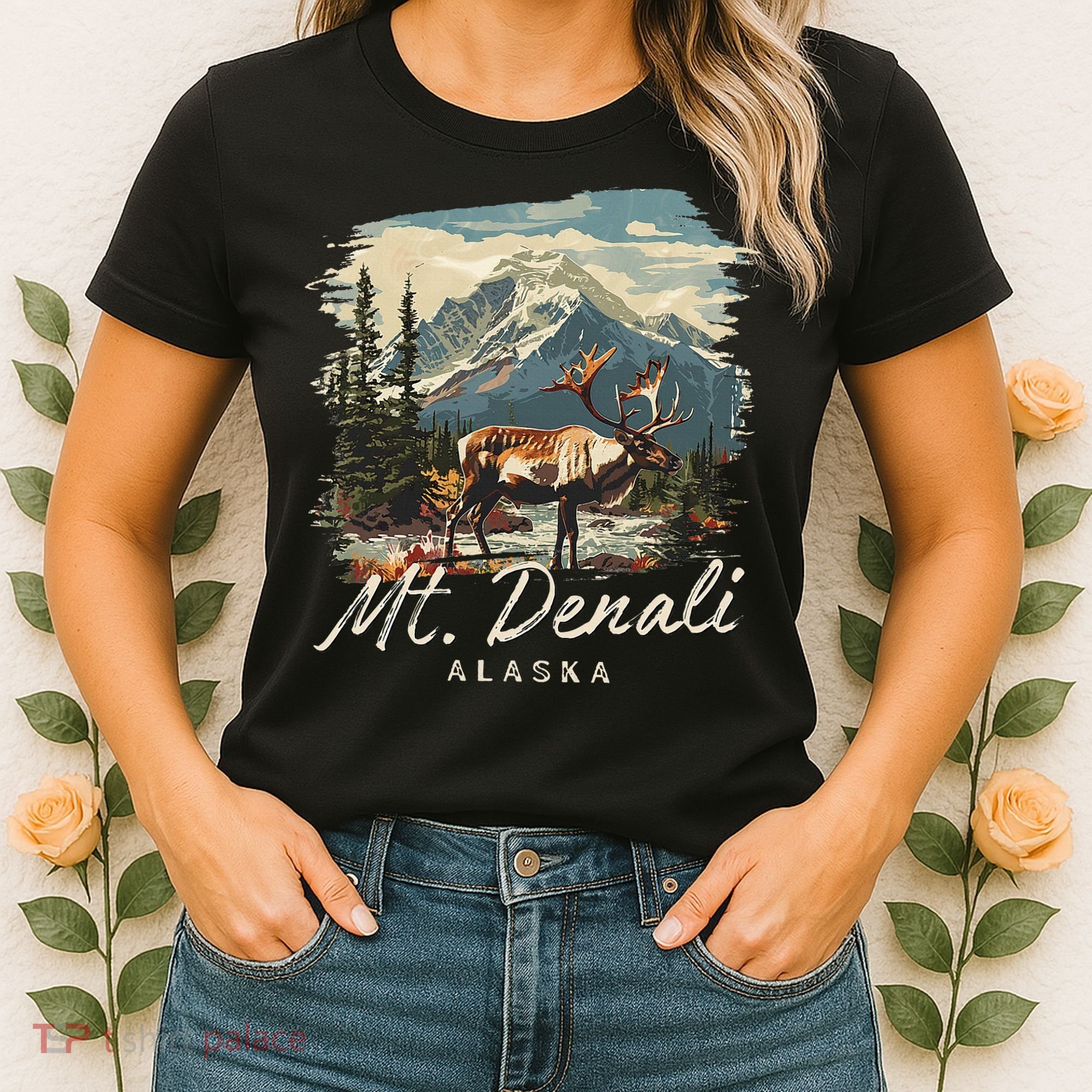 Mount Denali Souvenir Mt. Denali Women's T-Shirt