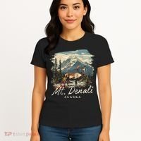 Mount Denali Souvenir Mt. Denali Women's T-Shirt thumb 4