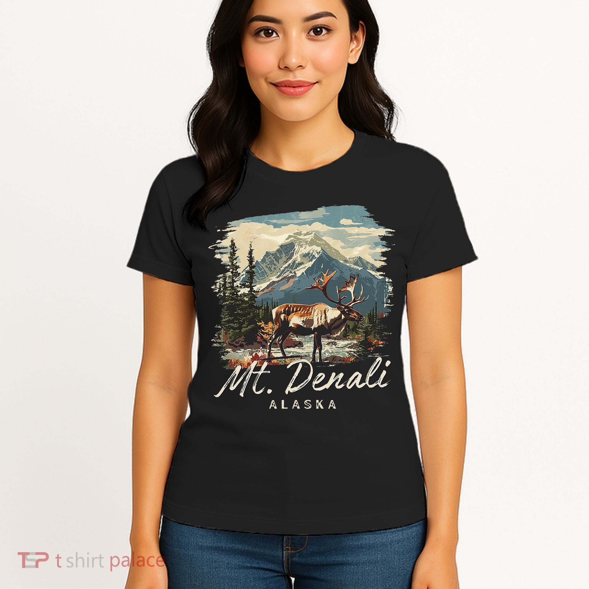 Mount Denali Souvenir Mt. Denali Women's T-Shirt