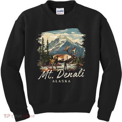 Mount Denali Souvenir Mt. Denali Kids Sweatshirt