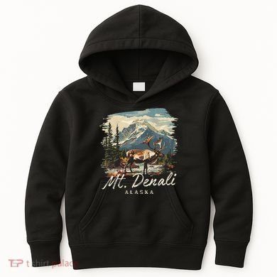 Mount Denali Souvenir Mt. Denali Kids Hoodie