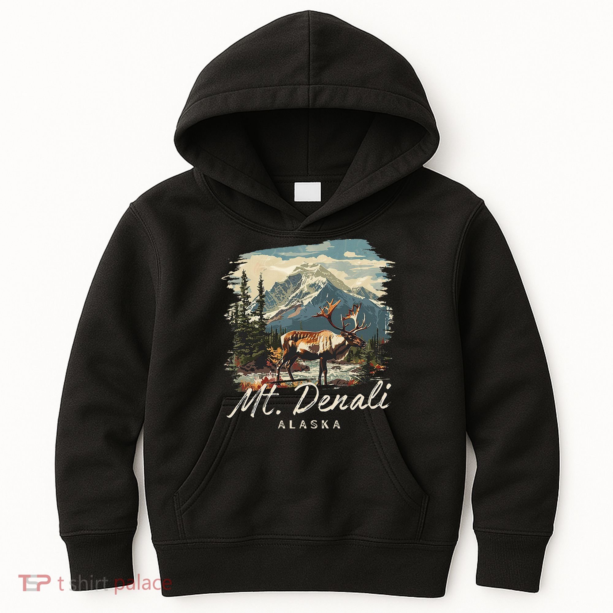 Mount Denali Souvenir Mt. Denali Kids Hoodie