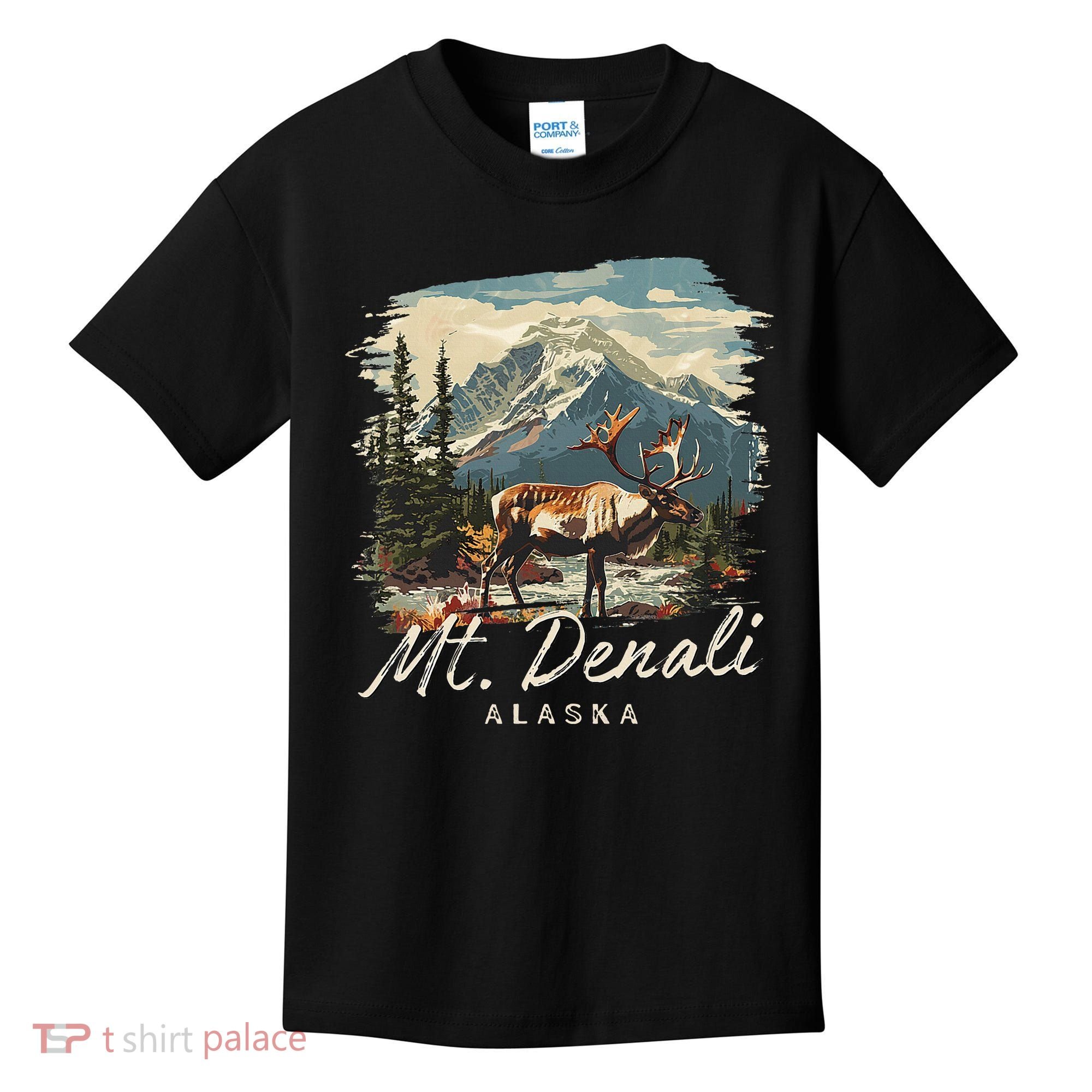 Mount Denali Souvenir Mt. Denali Kids T-Shirt