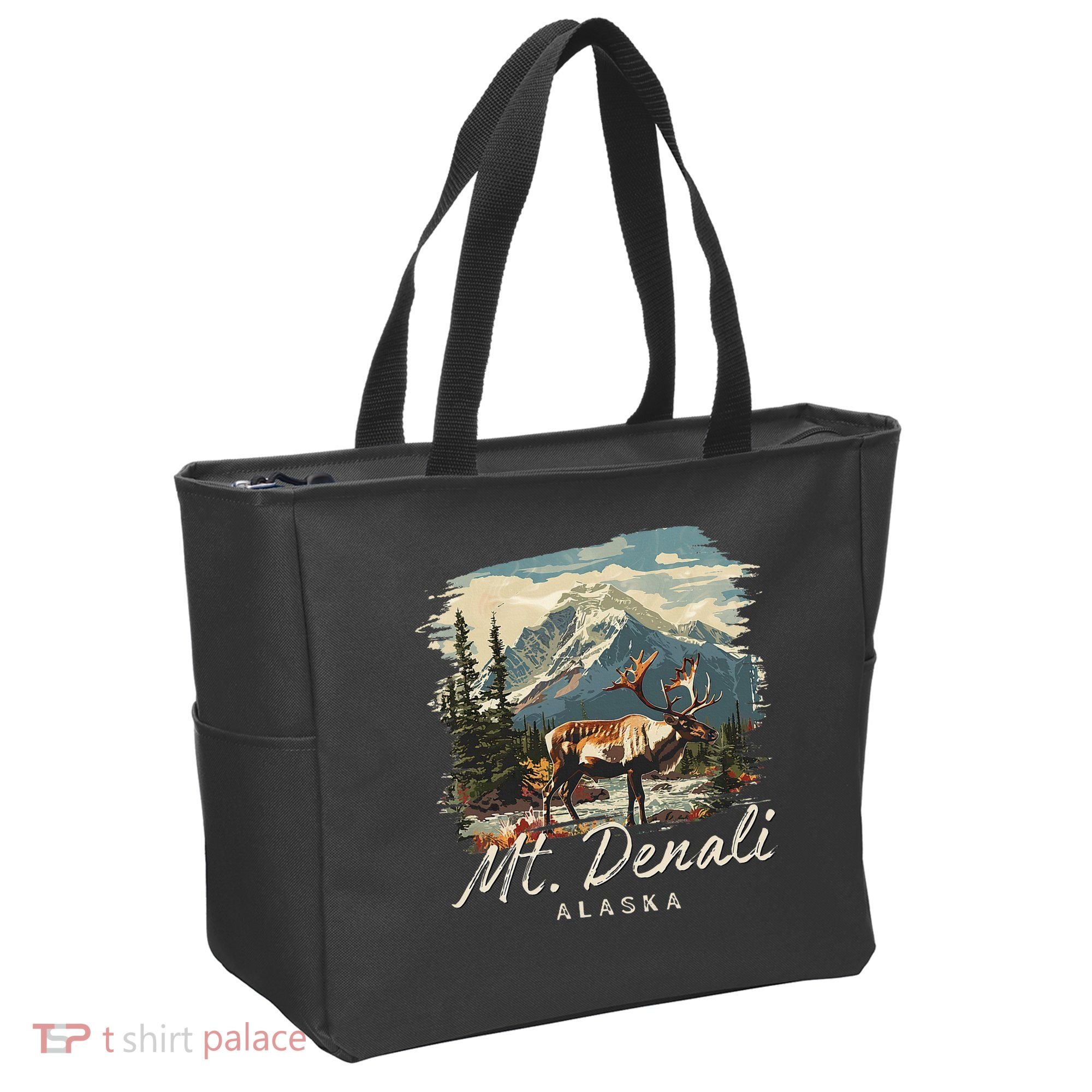 Mount Denali Souvenir Mt. Denali Tote Bag