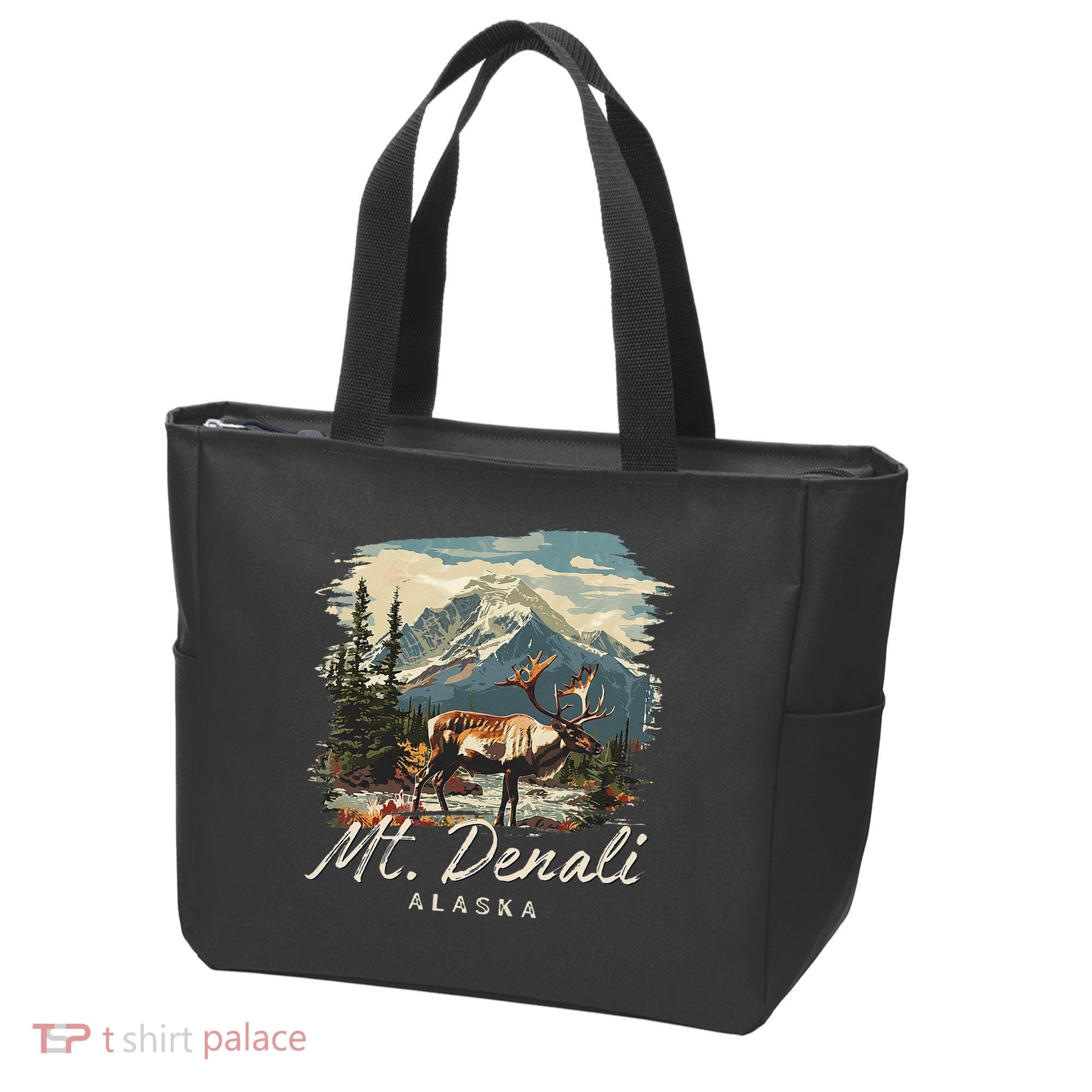 Mount Denali Souvenir Mt. Denali Tote Bag